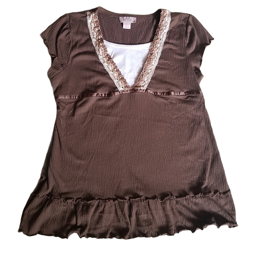 Girls Knit Werks Baby Doll Top